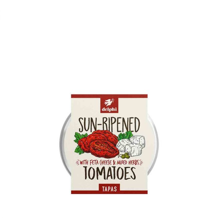 DELPHI SUN-RIPENED TOMATOES W/FETA 160G