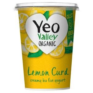 YEO VALLEY  LEMON CURD YOGURT 450G