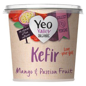 YEO VALLEY KEFIR MANGO & PASSIONFRUIT 350G